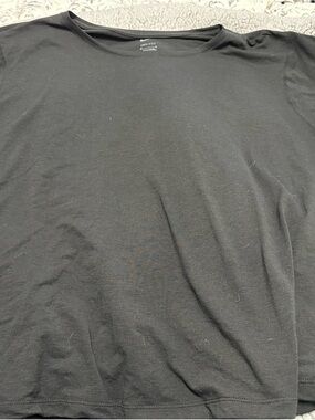 Women’s  Black Crew Neck Shirt